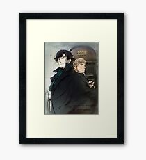 Johnlock - Just the two of us against the rest of the world Framed Print