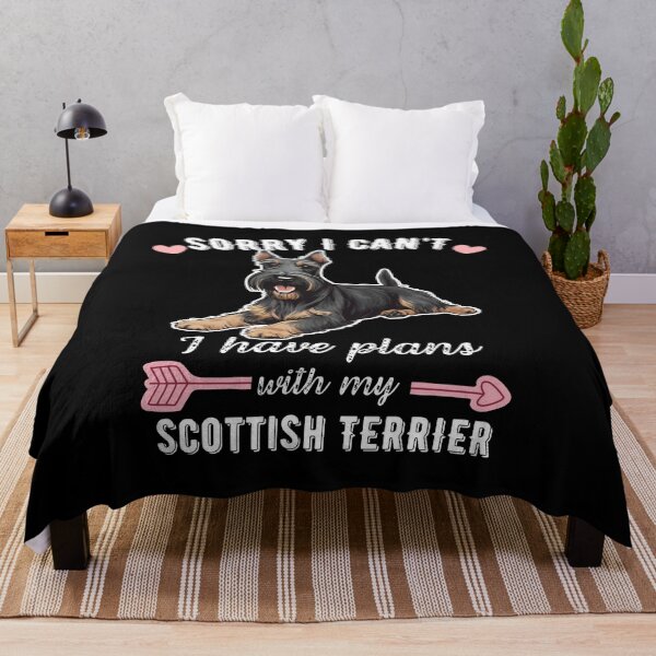 Item preview, Sorry I Can't, I Have Plans With My Scottish Terrier – Proud and Loyal Dog Design designed and sold by GoodyPaws.