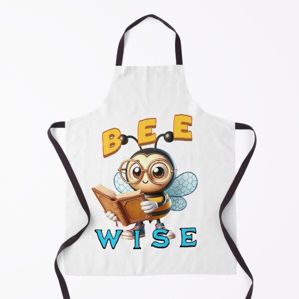 Item preview, Bee Wise – Thoughtful Cute Bee Design | Wisdom & Positivity Art designed and sold by MTeesGA.