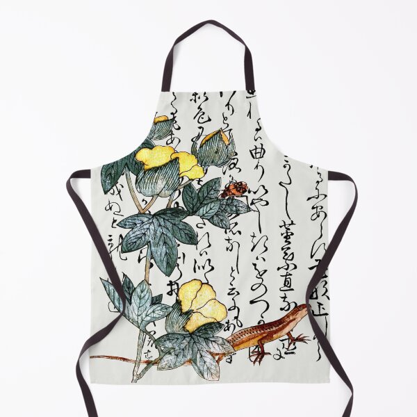 Item preview, Eighteenth Century Japanese Botanical Lizard and Beetle designed and sold by Pixelchicken.