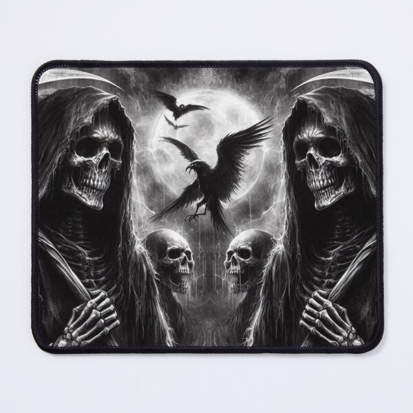 Item preview, Dark Goth Reaper Art designed and sold by TheDarkWardrobe.
