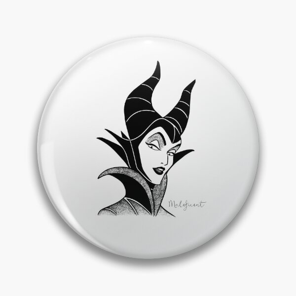 Item preview, Maléfique - Portrait - Calligraphy designed and sold by Atropa Parcae.