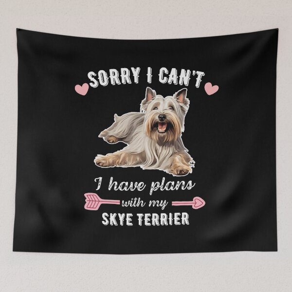 Item preview, Sorry I Can't, I Have Plans With My Skye Terrier – Elegant and Loyal Dog Design designed and sold by GoodyPaws.