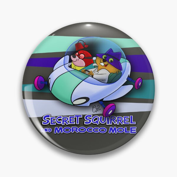 Item preview, SQUIRREL AND MOLE SECRET AGENTS - RETRO VINTAGE CARTOON - FANART - D1 designed and sold by CuPensky.