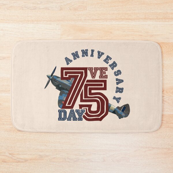 Item preview, VE DÍA Celebración del 75 aniversario 2020 WWII V-E Day Spitfire designed and sold by StaceyChito.