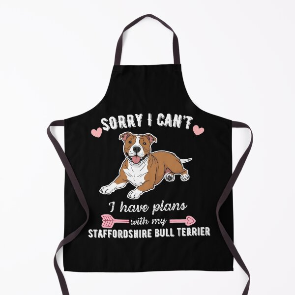 Item preview, Sorry I Can't, I Have Plans With My Staffordshire Bull Terrier – Strong and Loving Dog Design designed and sold by GoodyPaws.