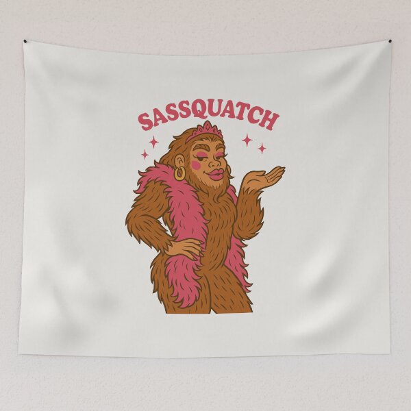 Item preview, Sassquatch Sassy Sasquatch Bigfoot LGBT Pride designed and sold by arowh.