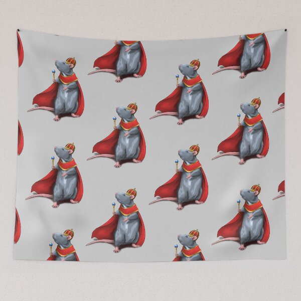Item preview, Rats Rule - King Cole designed and sold by AnkersArt.