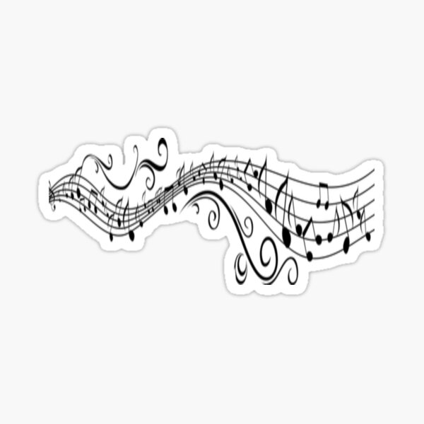 Artikel-Vorschau von Musiknoten, designt und verkauft von Pixiedrop.