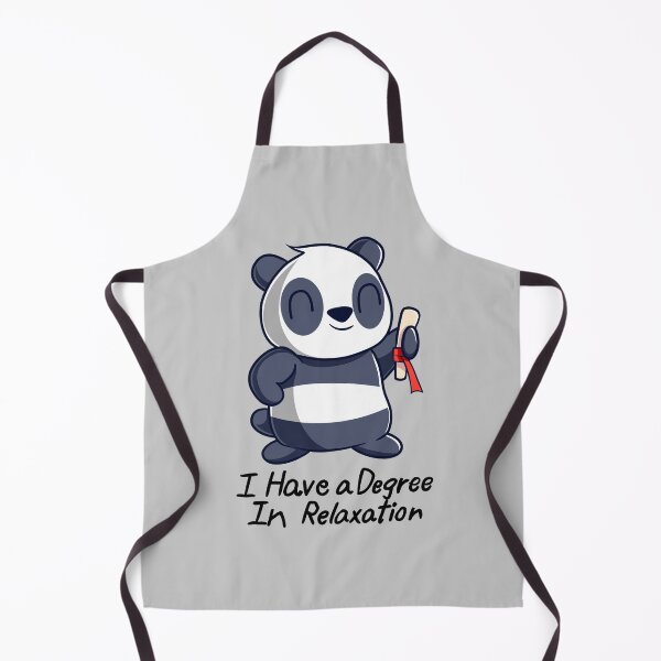 Item preview, Panda Has a Degree in Relaxation designed and sold by RedPandaTee.