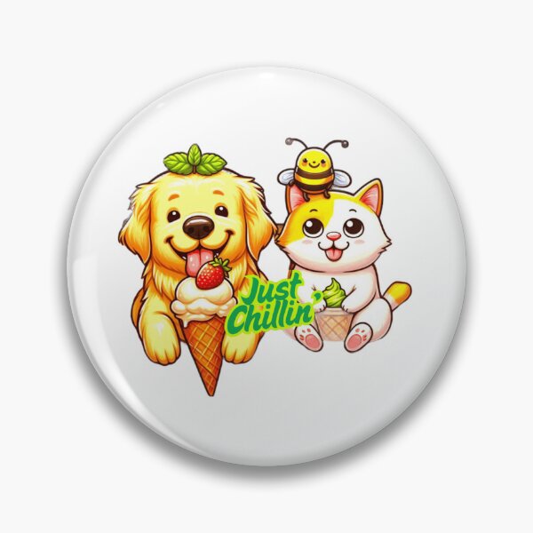 Item preview, Ice Cream League: Cats & Dogs Unite for Sweet Bliss designed and sold by Fantabulous.