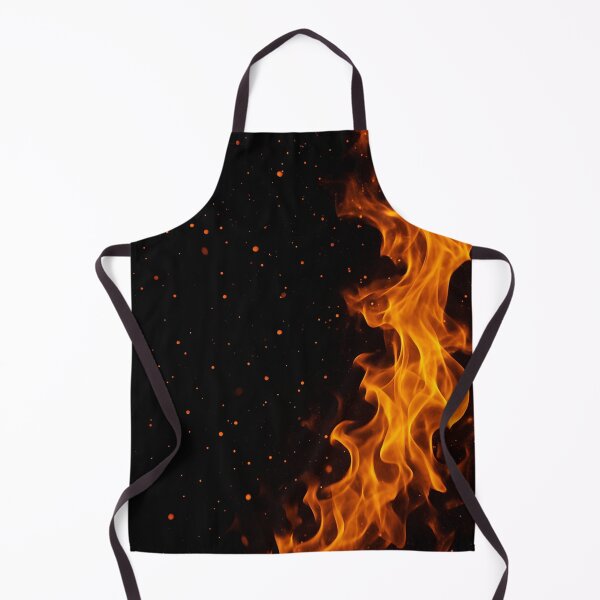 Item preview, Dancing Flames on Black designed and sold by Kaleidoscope Print.