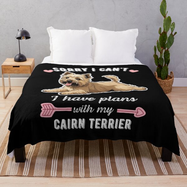 Item preview, Sorry I Can't, I Have Plans With My Cairn Terrier – Brave and Playful Dog Design designed and sold by GoodyPaws.