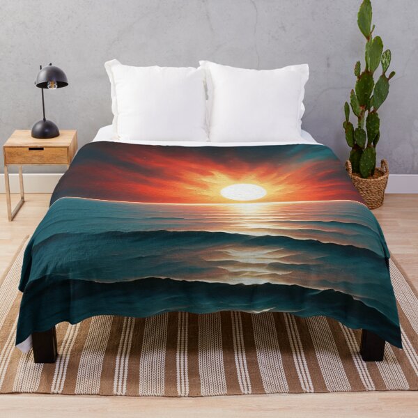 Item preview, Fiery Dusk and Still Waters designed and sold by AJSRPrints.