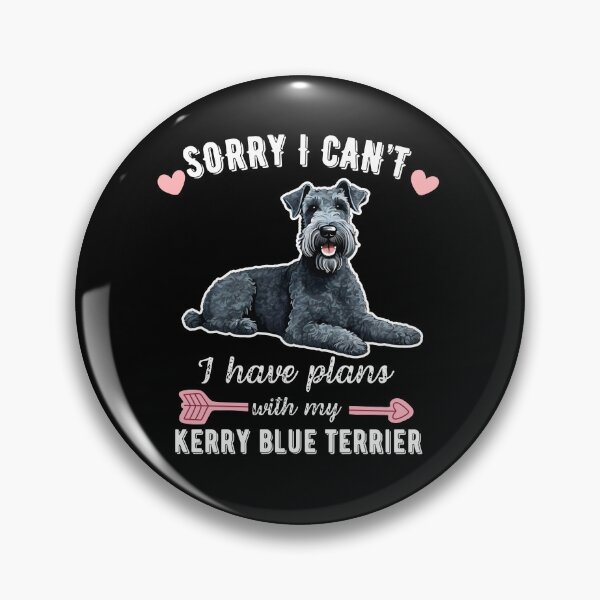 Item preview, Sorry I Can't, I Have Plans With My Kerry Blue Terrier – Elegant and Courageous Dog Design designed and sold by GoodyPaws.