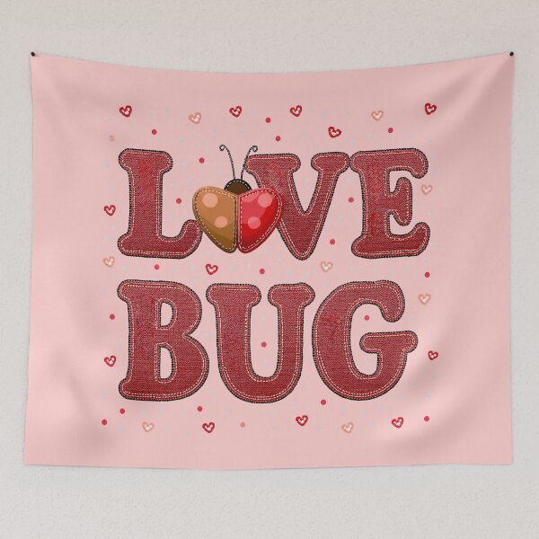 Item preview, Love Bug Valentine Design designed and sold by SteadyRolling.