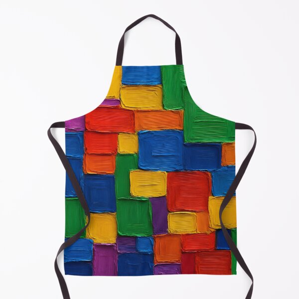 Item preview, Vibrant Abstract Blocks designed and sold by Kaleidoscope Print.