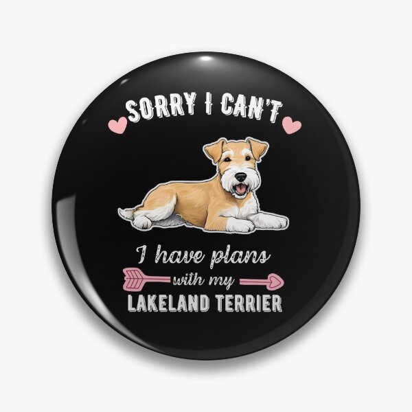 Item preview, Sorry I Can't, I Have Plans With My Lakeland Terrier – Energetic and Spirited Dog Design designed and sold by GoodyPaws.
