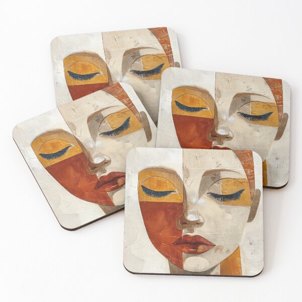 Item preview, Serene Gaze in Earthy Hues designed and sold by daila70.
