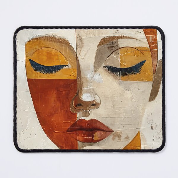 Item preview, Serene Gaze in Earthy Hues designed and sold by daila70.