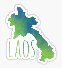 Laos Sticker
