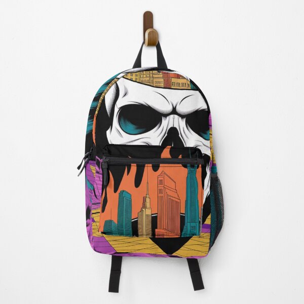 Item preview, Inferno City Skull designed and sold by SpeakingPrint2.