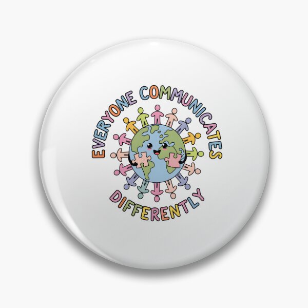 Item preview, Communication Looks Different For Everyone Autism, Neurodiversity, ABA Therapist, Speech Therapy, BCBA, Mental Health, RBT, AAC designed and sold by behindthefacts.