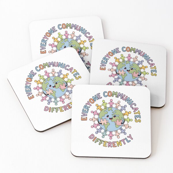 Item preview, Communication Looks Different For Everyone Autism, Neurodiversity, ABA Therapist, Speech Therapy, BCBA, Mental Health, RBT, AAC designed and sold by behindthefacts.