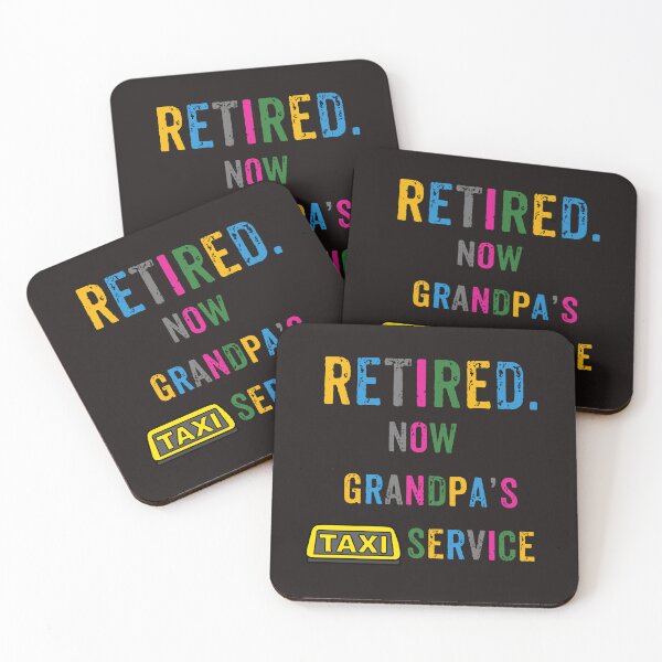 Item preview, Grandpa's Taxi Service, Funny Retired Grandpa Gift, and Family Chauffeur designed and sold by WHDProduction45.