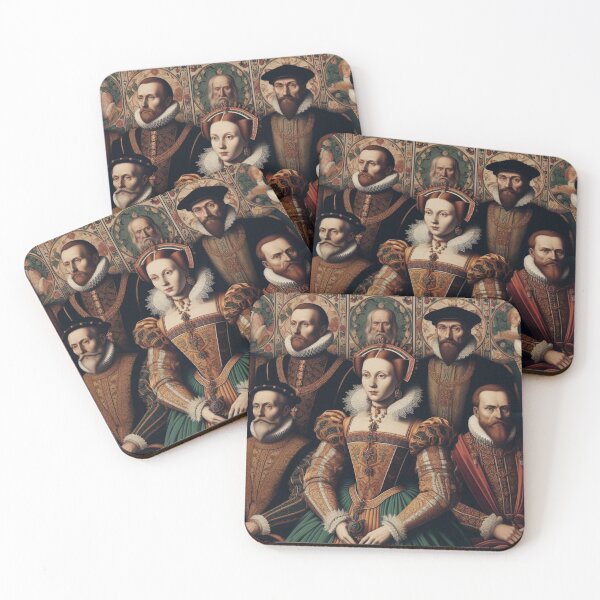 Item preview, Faux Holbein Group Portrait designed and sold by CMooreWorx.