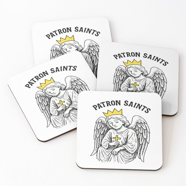 Item preview, Patron Saints Sad Angel boy designed and sold by PatronSaintsInk.
