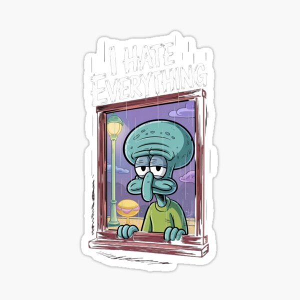 Aperçu de l'œuvre Fenêtre de Squidward créée et vendue par Adiss23.