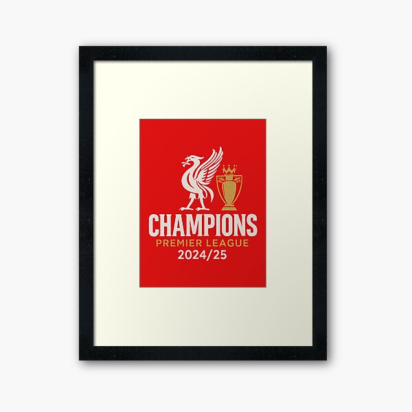 Item preview, Liverpool FC - Premier League Champions 2024/25  designed and sold by DoubleOThreads.