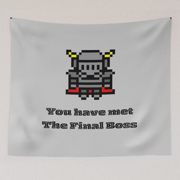 Item preview, You've Met Your Final Boss – Epic Gamer Quote designed and sold by AIKNOCKTECK.