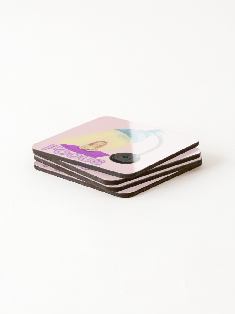 Thumbnail 4 of 5, Coasters (Set of 4), Focus on yourself designed and sold by ROCIODRAMATICA.