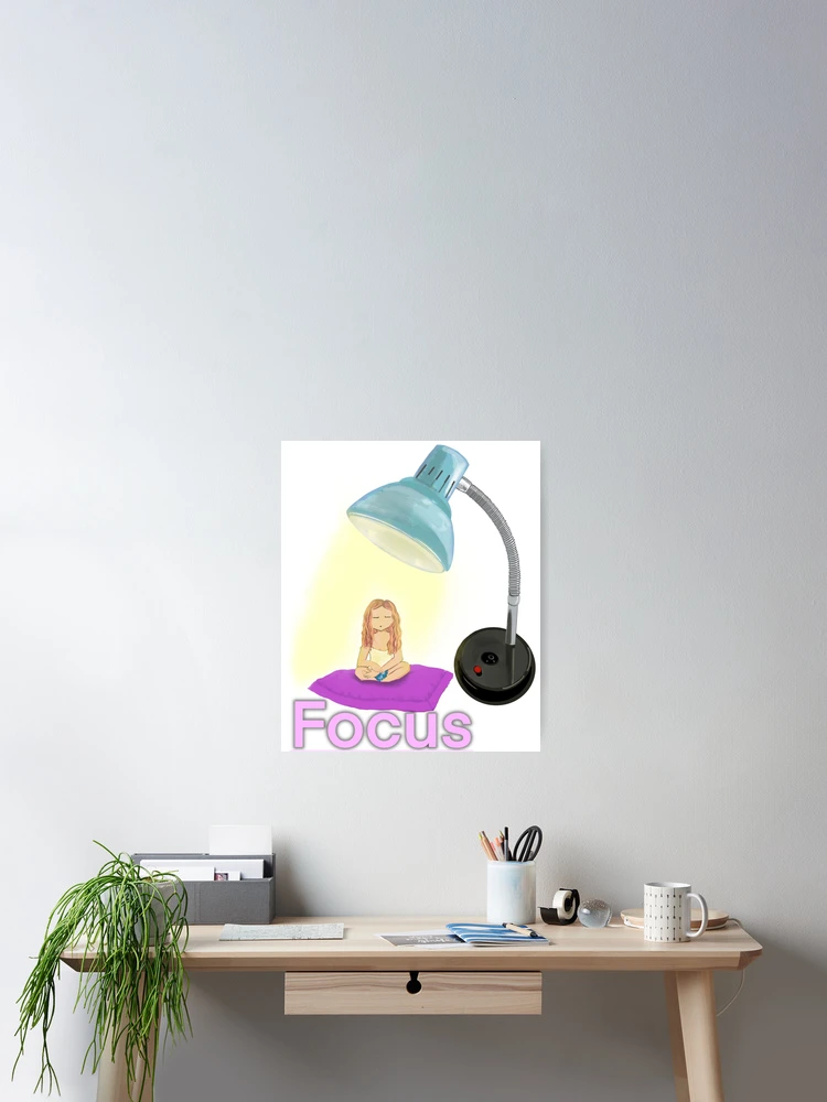 Thumbnail 2 of 3, Poster, Focus on yourself designed and sold by ROCIODRAMATICA.