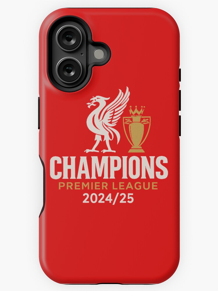 Thumbnail 1 of 4, iPhone Case, Liverpool FC - Premier League Champions 2024/25 designed and sold by DoubleOThreads.