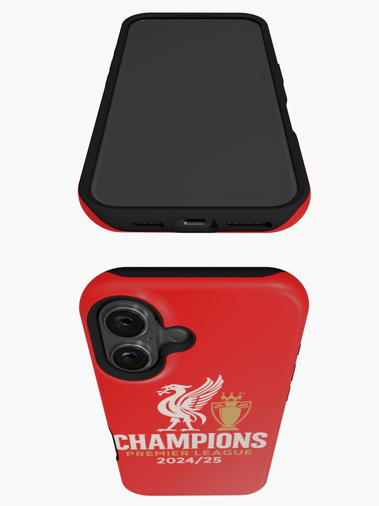 Thumbnail 3 of 4, iPhone Case, Liverpool FC - Premier League Champions 2024/25 designed and sold by DoubleOThreads.