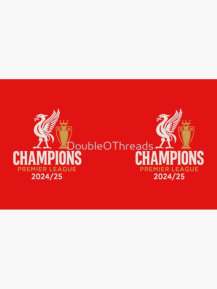 Thumbnail 6 of 6, Coffee Mug, Liverpool FC - Premier League Champions 2024/25 designed and sold by DoubleOThreads.