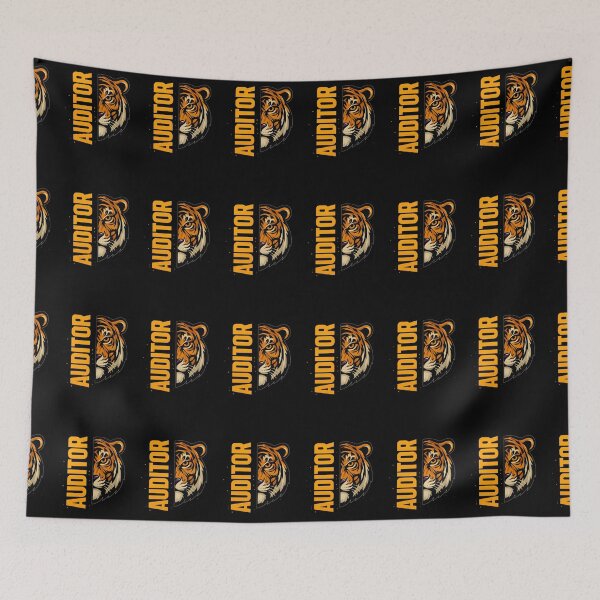 Item preview, Auditor Tiger Watchful Eye Finance designed and sold by Anixr.