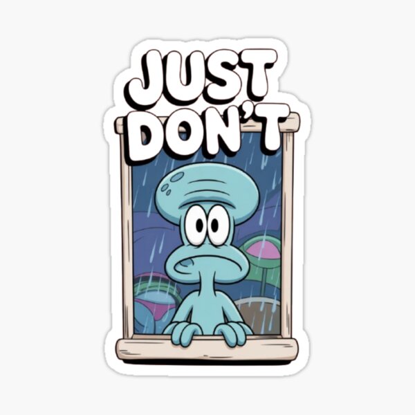 Aperçu de l'œuvre Fenêtre de Squidward créée et vendue par Adiss23.