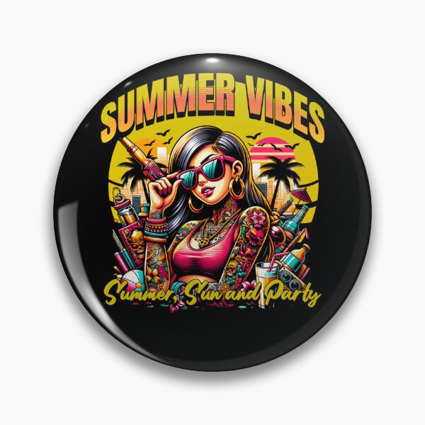 Item preview, Summer Vibes - Cool Summer Design designed and sold by ReneMM.
