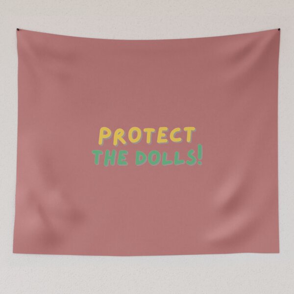Item preview, Protect the Dolls – Cute Guardian Vibes designed and sold by Puddle-Paws.