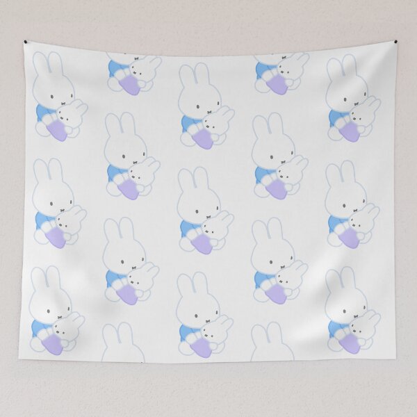 Item preview, blue and purple miffy designed and sold by cowprints.