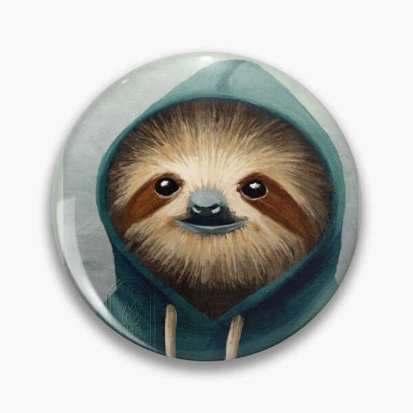 Item preview, Sloth In A Hoodie designed and sold by BurningChair.