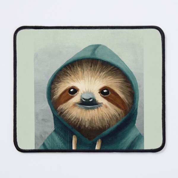 Item preview, Sloth In A Hoodie designed and sold by BurningChair.