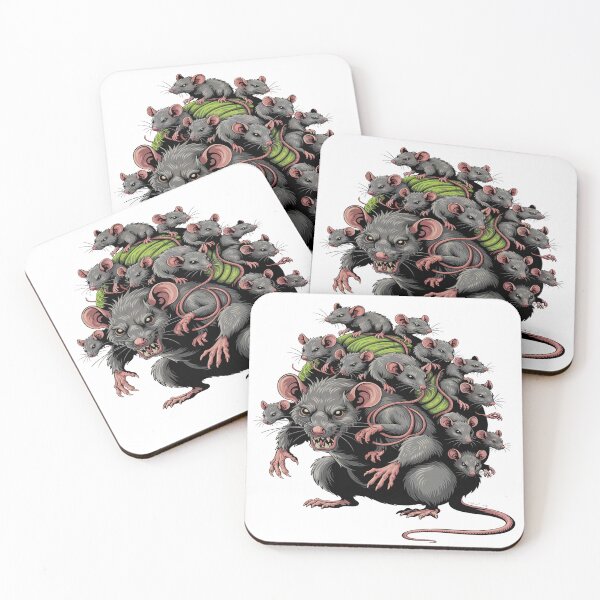Item preview, Tangled Terror: Massive Rats Become One designed and sold by mittie101.
