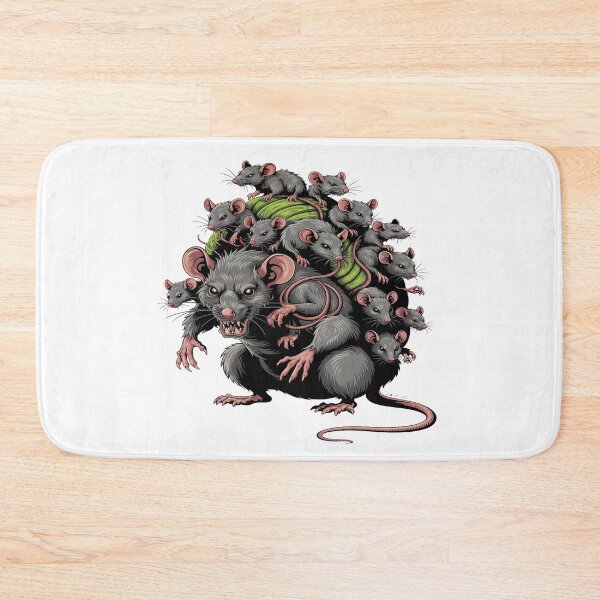 Item preview, Tangled Terror: Massive Rats Become One designed and sold by mittie101.