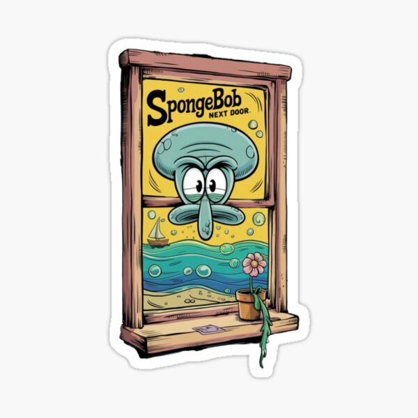 Aperçu de l'œuvre Fenêtre de Squidward créée et vendue par Adiss23.
