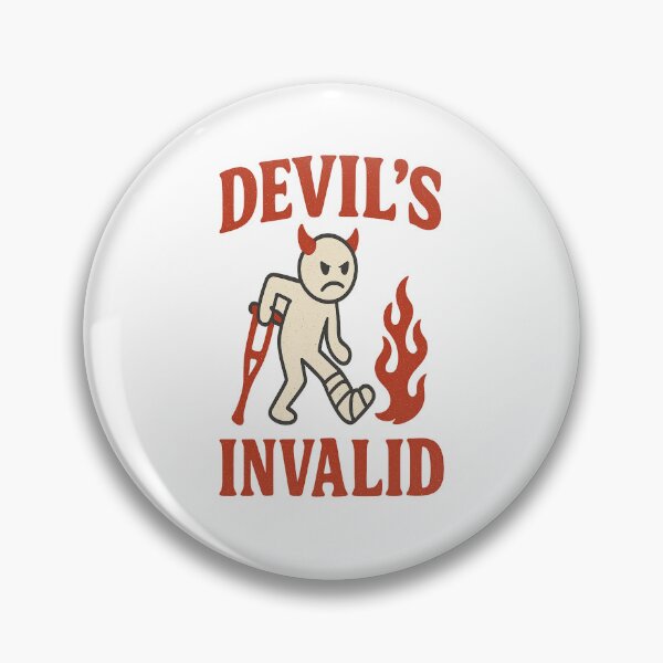 Item preview, Devils Invalid designed and sold by PatronSaintsInk.